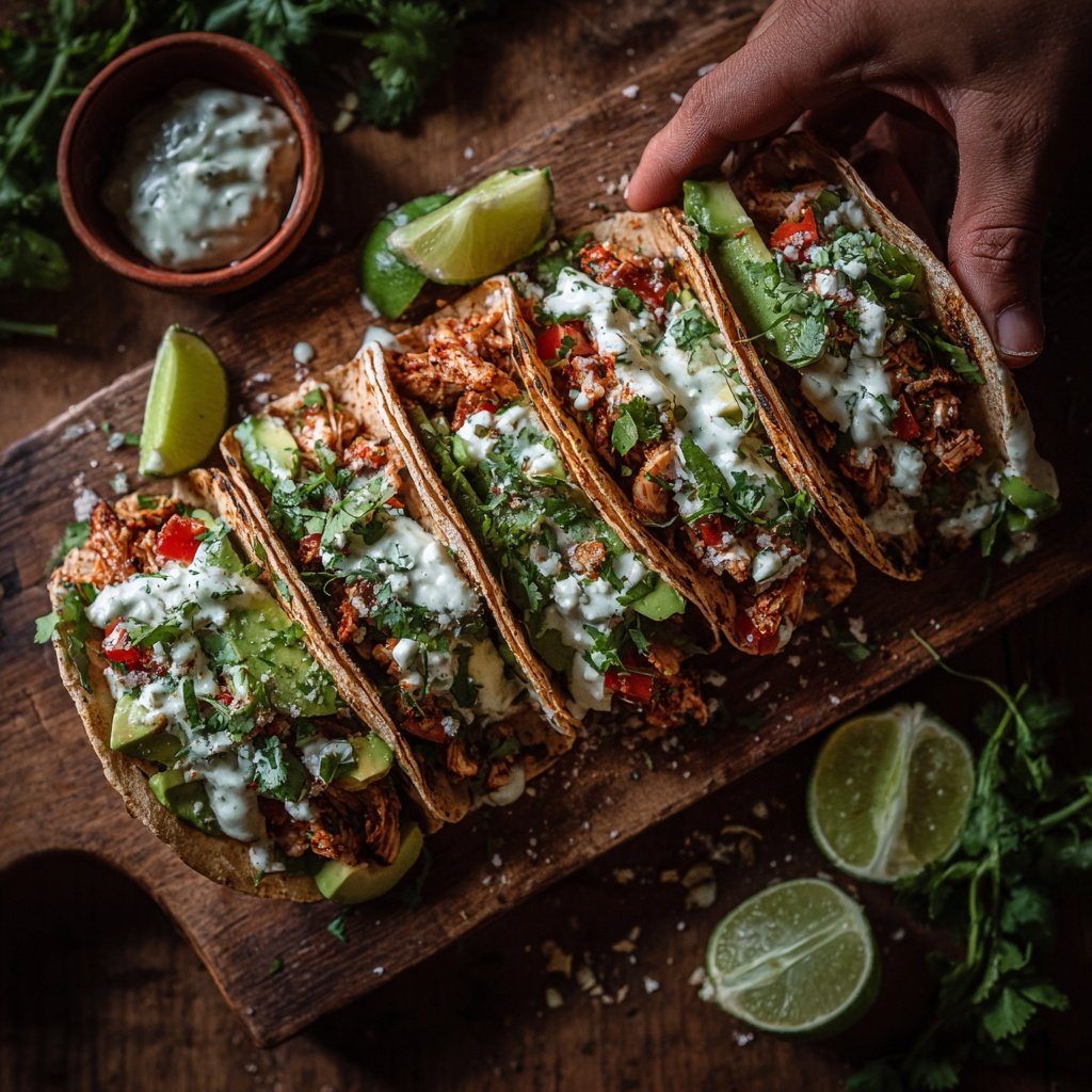Global Mexican Chicken Tacos