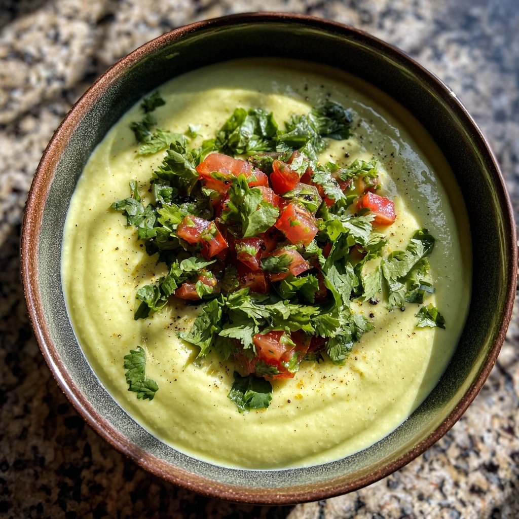 Chilled Avocado Gazpacho
