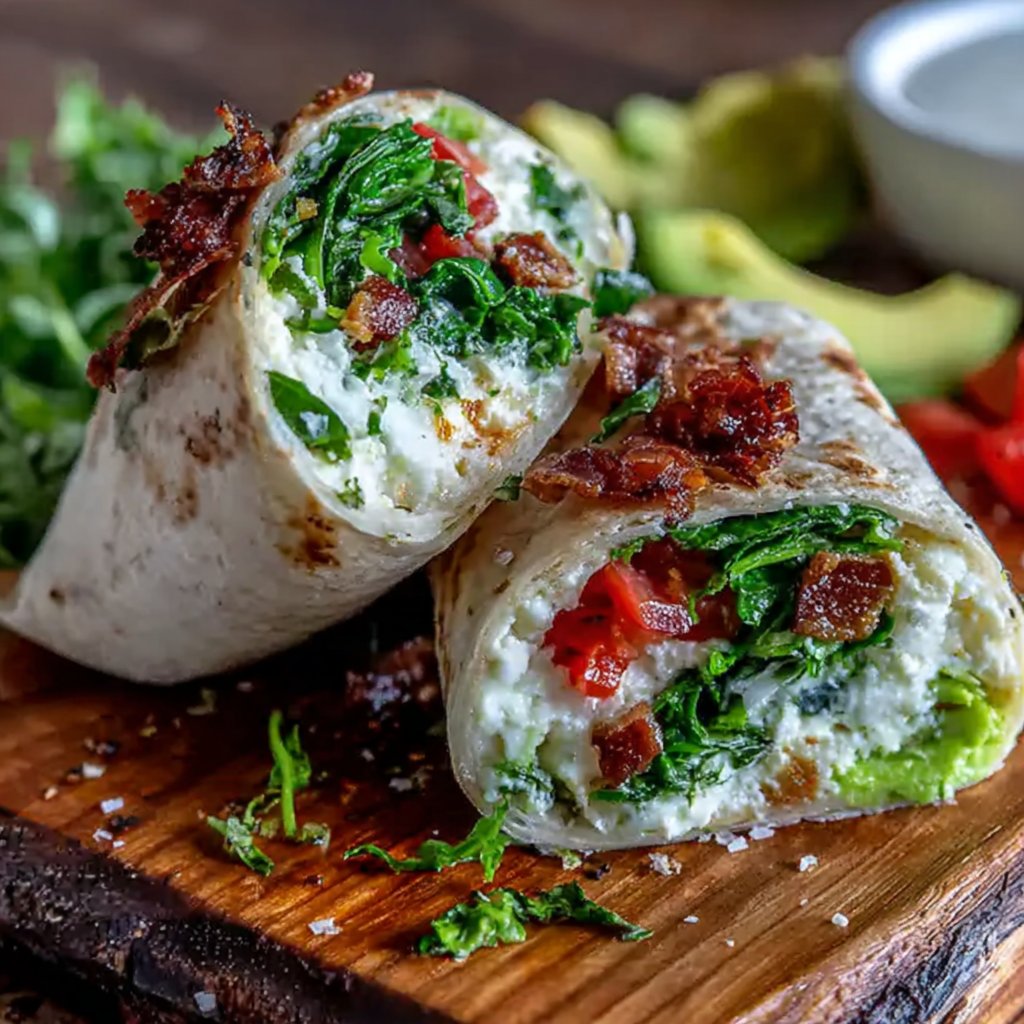 Egg White Breakfast Wrap