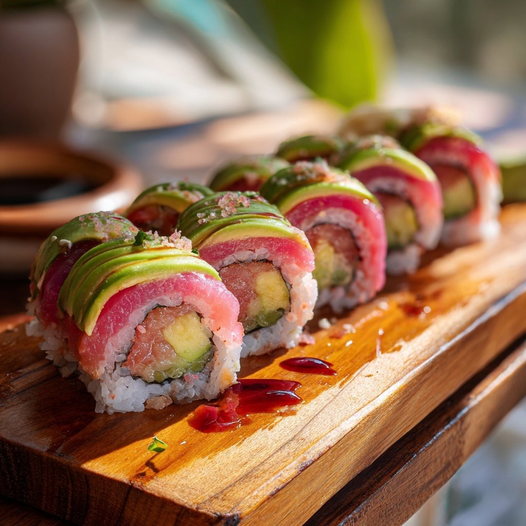 Global Japanese Sushi Rolls