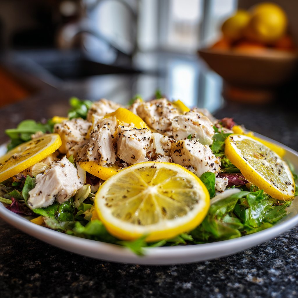 Lemon Pepper Chicken Salad