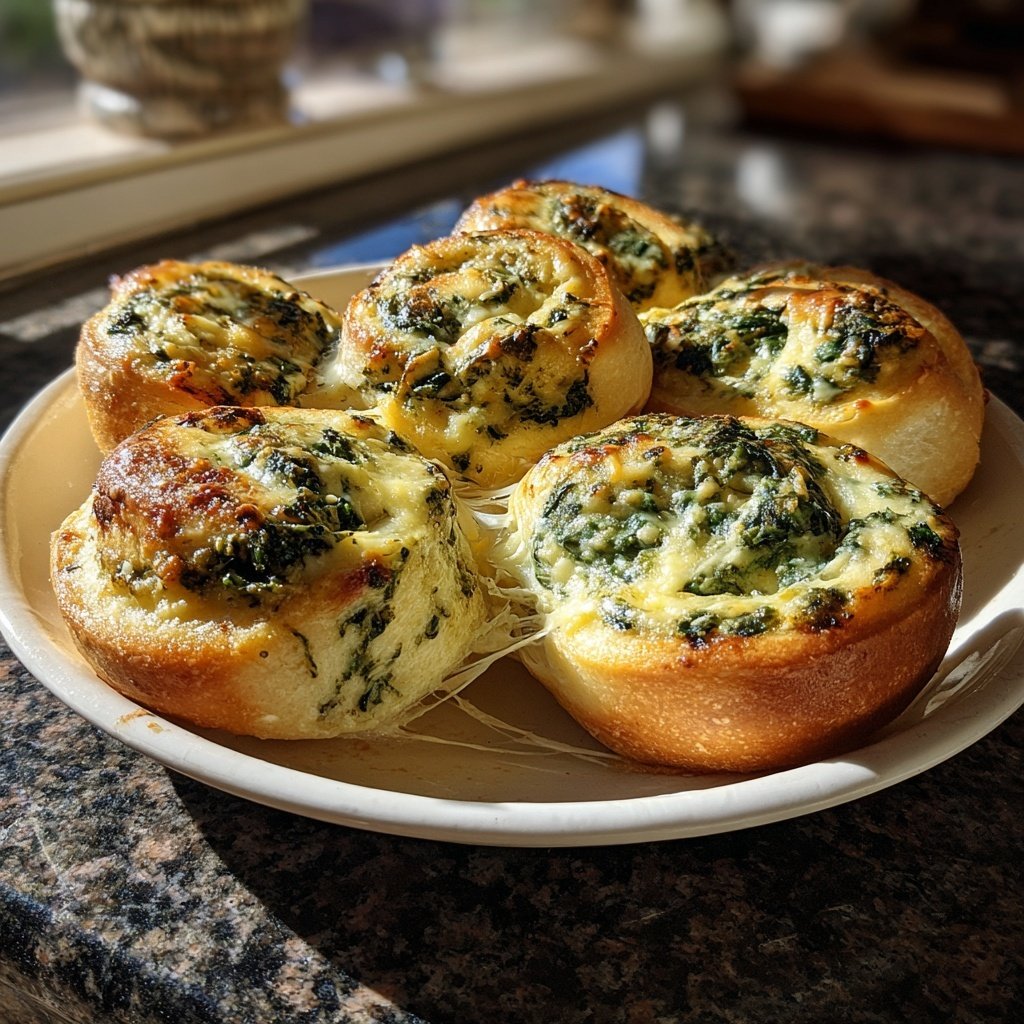 Homemade Spinach and Ricotta Rolls